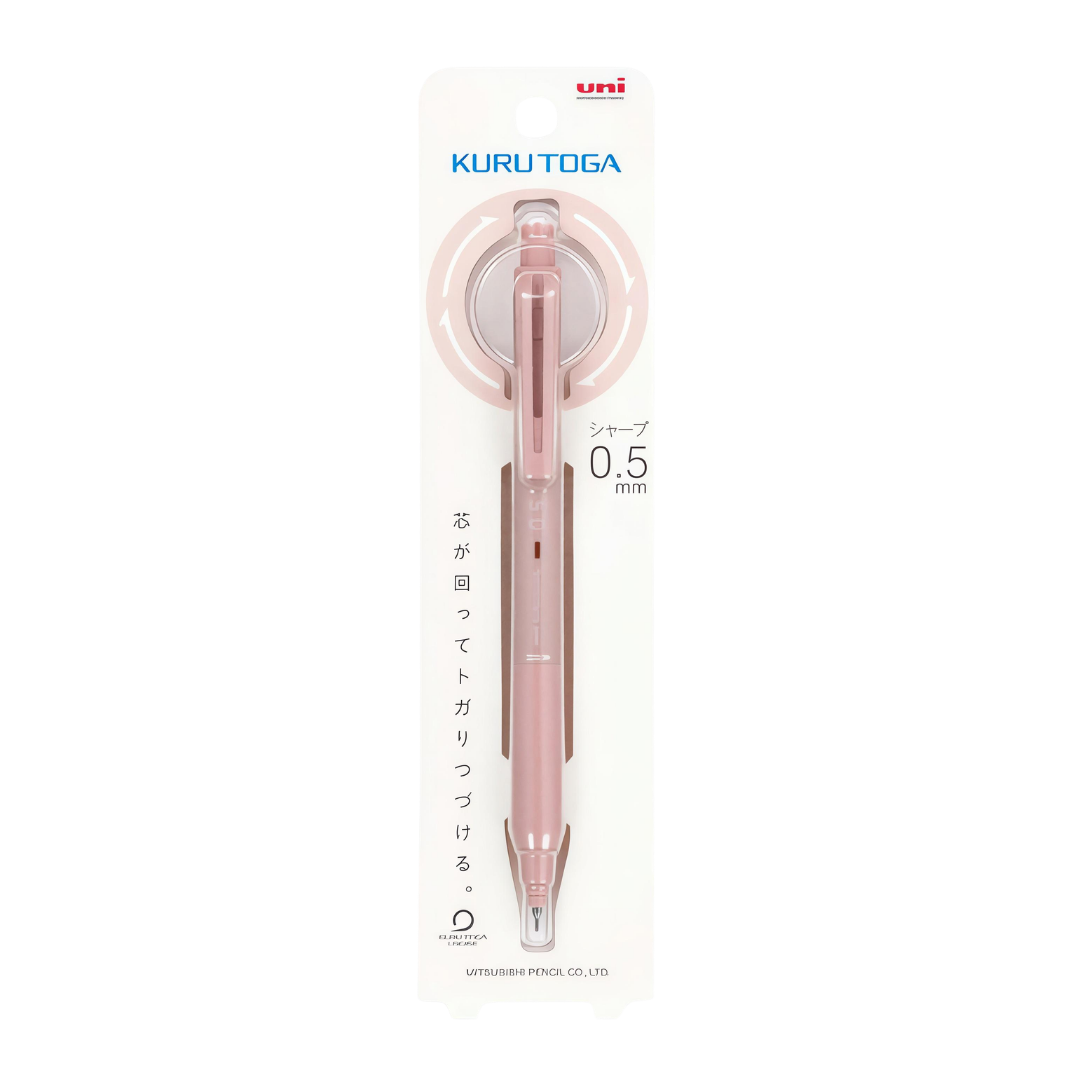 Mitsubishi Pencil | Mechanical Pencil | 0.5mm | Kurtoga KS Model | M5-KS 1P | Coral Pink