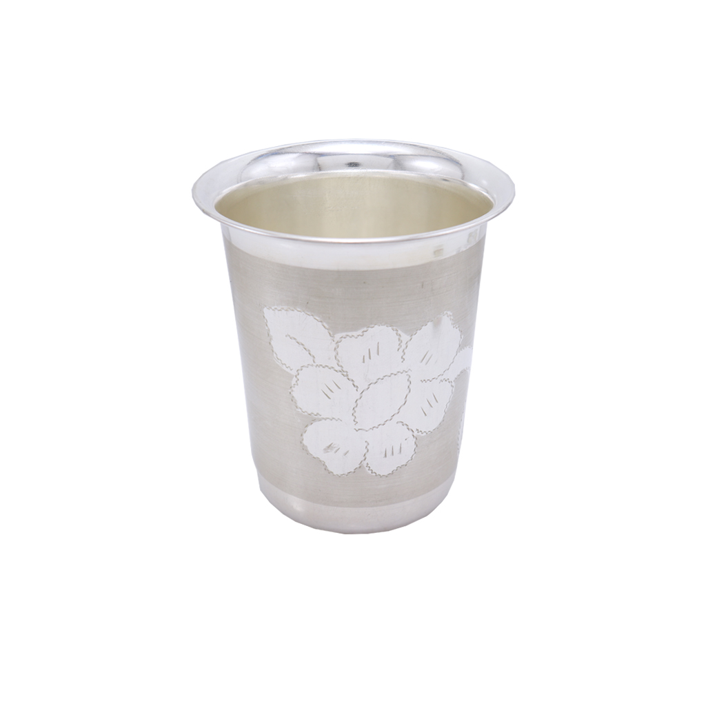 Silver Tumbler , Glass