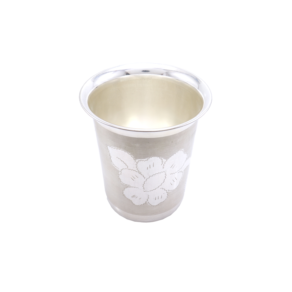 Silver Tumbler , Glass