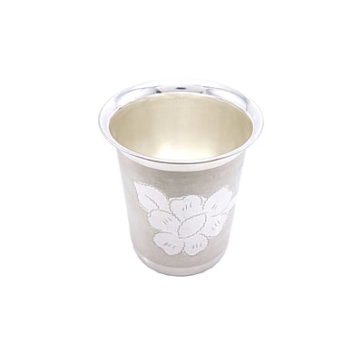 Silver Tumbler , Glass Silver Tumbler , Glass