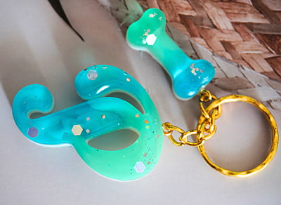 'P' ASTER INSPIRED KEYCHAIN(LKI00008) 'P' ASTER INSPIRED KEYCHAIN(LKI00008)