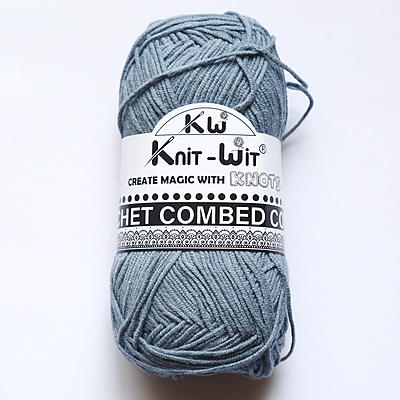 Crochet Combed Cotton Yarn 58