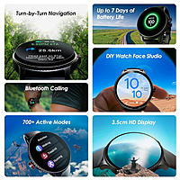 boAt Lunar Discovery Smartwatch – AMOLED Display | Bluetooth Calling