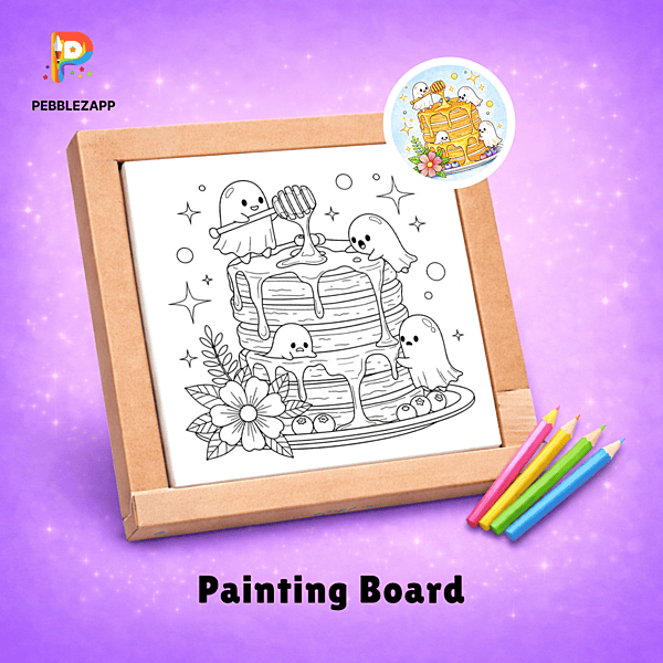 ghost characters  Cake