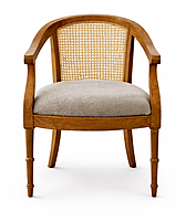 Lord Solidwood Cane Accent Chair