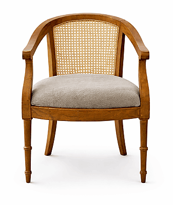 Lord Solidwood Cane Accent Chair