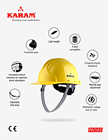 Karam PN581(YELLOW) Helmet
