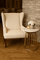 Brom Marble Top Sofa Peg Table