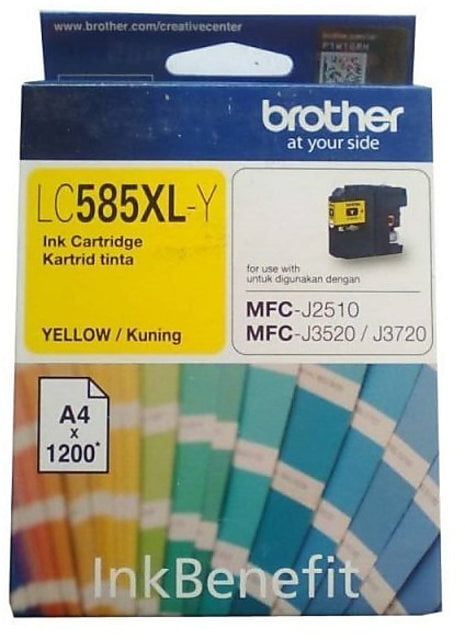 Brother LC585XL Yellow Ink Cartridges