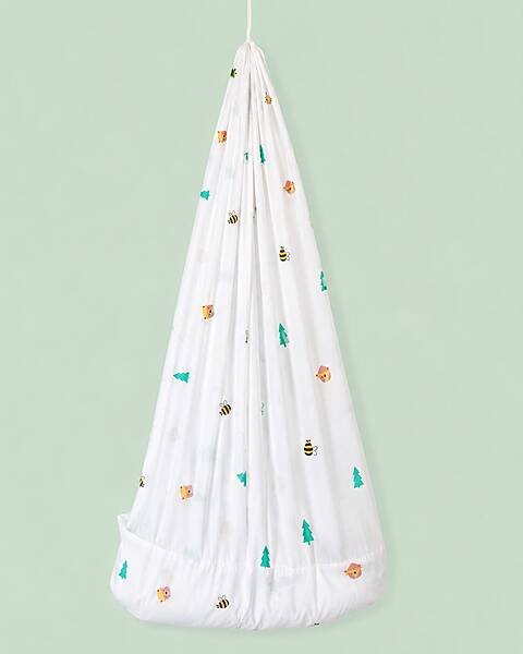 Pure Cotton Cozy Baby Sleep Thottil - Fores Tales Pure Cotton Cozy Baby Sleep Thottil - Fores Tales