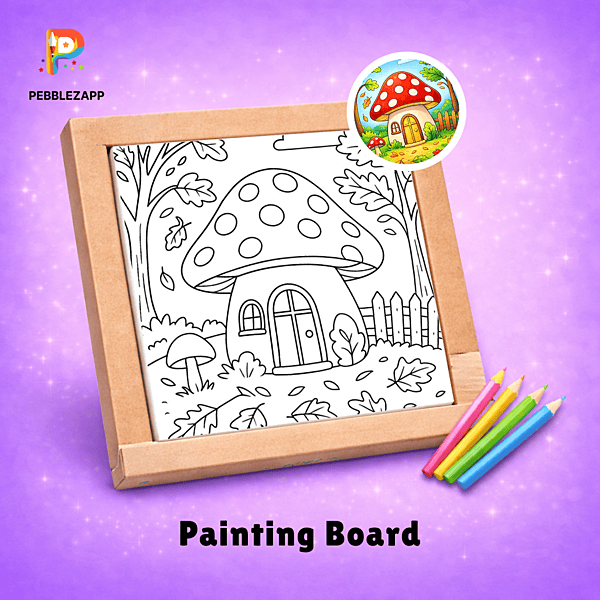 mushroom-shaped house