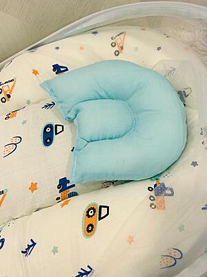 Muslin Foldable Baby Net Bed – Sky Blue Muslin Foldable Baby Net Bed – Sky Blue