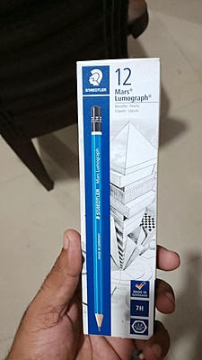 STAEDTLER  100 LUMOGRAPH PENCILS - 7H PACK OF 12