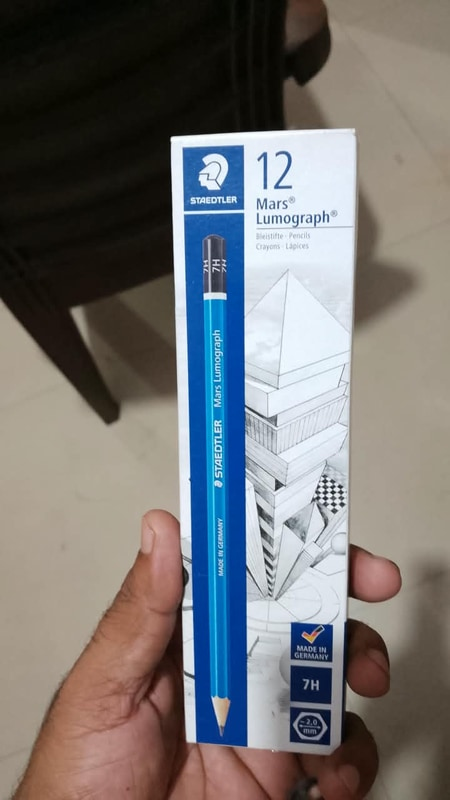 STAEDTLER 100 LUMOGRAPH PENCILS - 7H PACK OF 12 STAEDTLER 100 LUMOGRAPH PENCILS - 7H PACK OF 12