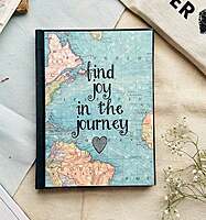 Handmade Blank Journal - Joyful Journey