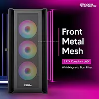 Coconut Rampage 5000D Stylish & Spacious Gaming Tower