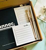 Handmade Paper Planner Corporate Gift Hamper Box
