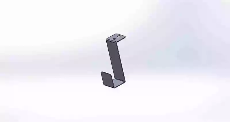 SUPPORTING PIPE ASSEMBLY-BACK SIDE  M.S, 1.5 MM THK