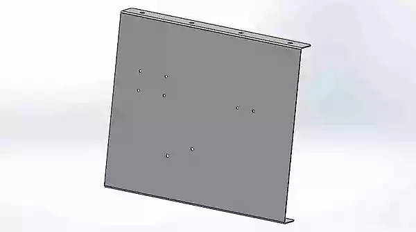 M.S., 1.5 MM THK SHEET,  PNUEMATIC PARTS ARE MOUNTING ON PLATE