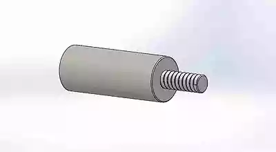 LVDT fixture inner rod