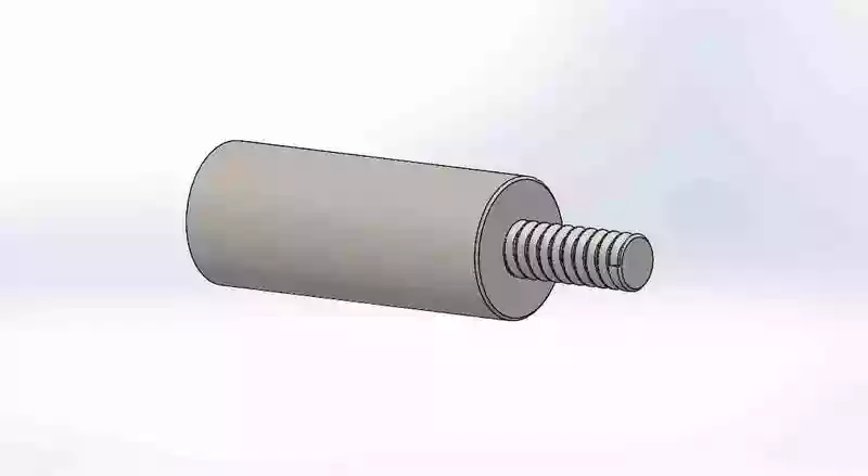 LVDT fixture inner rod
