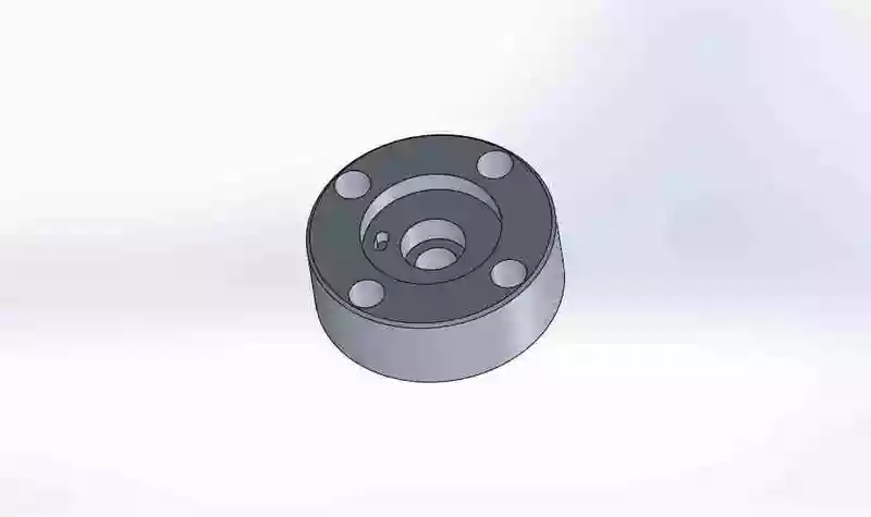 Nylon mounting fixture