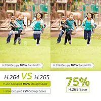 CCTV Bullet Camera 5MP IP | Outdoor Security Camera | Dual LED Full Color Night Vision | AI Hybrid Human Detection