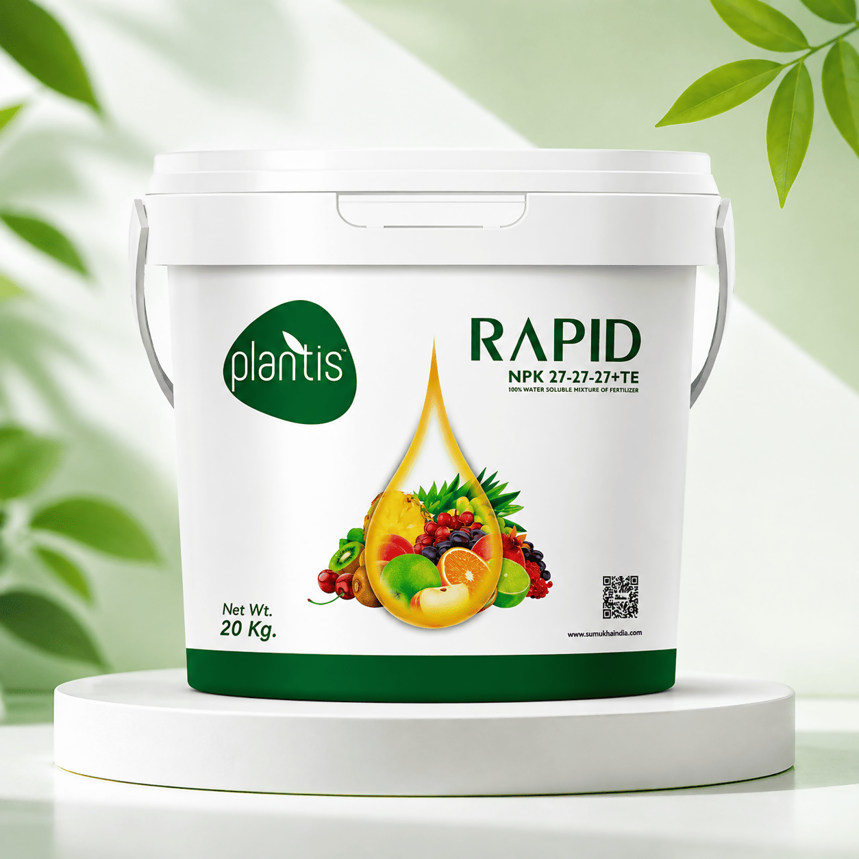 PLANTIS RAPID – NPK 27:27:27 + TE Suspension Fertilizer | Vetrivel Agro Services
