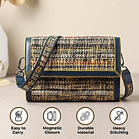 CROSS BODY FLAP AZUL