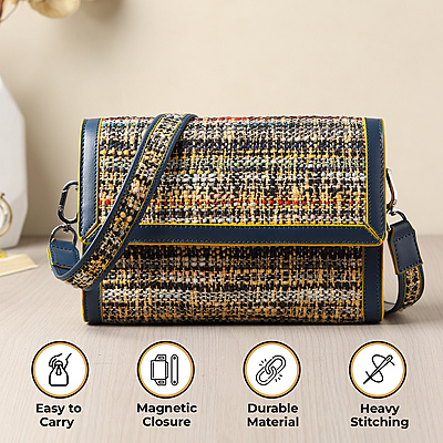 CROSS BODY FLAP AZUL