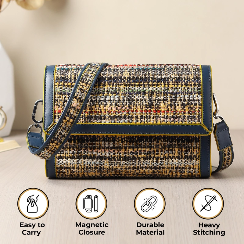 CROSS BODY FLAP AZUL