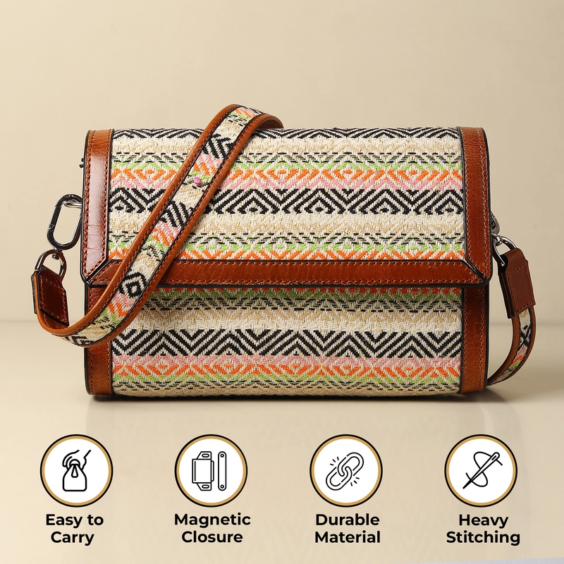 CROSS BODY FLAP TOSTADO