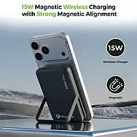 Ultraprolink UM1336BLK Juice-Up Mag 8 Magnetic Wireless Powerbank 10000mAh (Black)