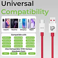 UltraProlink UL1216RD-0100 - USB A to C Supervooc Cable Volo 100