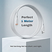 EVM C-017 USB A to Micro USB Cable - White