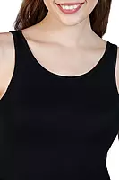 AMANTE Broad Straps Body Hugging Modal Vest 77101