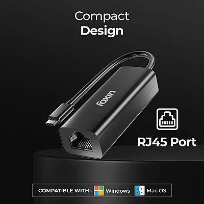 TYPE-C TO LAN FOXIN FLA-100C