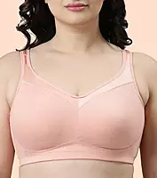 Enamor Full Support Super Lift Women's Cotton Everyday Minimizer Bra A112
