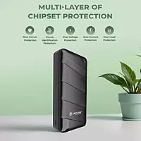 High‑capacity 20,000 mAh Lapcare Blaze Pro LPB‑018 with 22.5 W fast charging, 4‑port output (USB‑A, Type‑C, Micro‑USB), LED indicator & smart safety