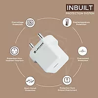 Lapcare Wall Charger Thumby LWC‑681 supports 20 W fast charging via Type‑C (DC 5 V/3 A, 9 V/2.22 A, 12 V/1.67 A), universal 100–240 V input, built‑in safety protections & 1‑year warranty.