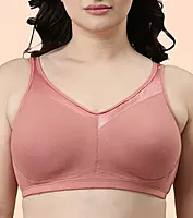 Enamor Full Support Super Lift Women's Cotton Everyday Minimizer Bra A112