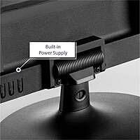 LapCare LM17SQ: 17″ HD (1440×900) LED monitor with 8 W power usage, VGA + HDMI ports, wall‑mountable, 2/6 ms response, flicker‑free.