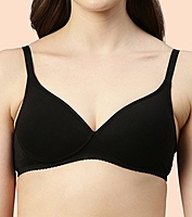 Enamor Supima Cotton Women's Plunge Lift Everyday T-Shirt Bra A039
