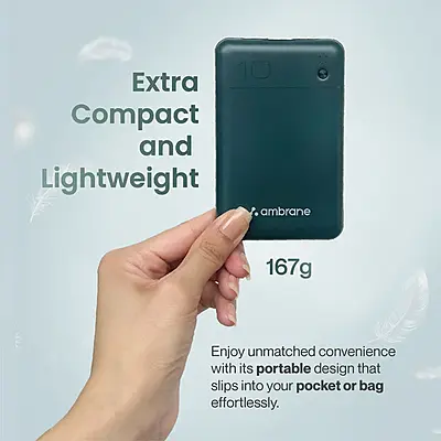 Power Bank Ambrane PocketCharge 10000 mah Blue Power Bank Ambrane PocketCharge 10000 mah Blue