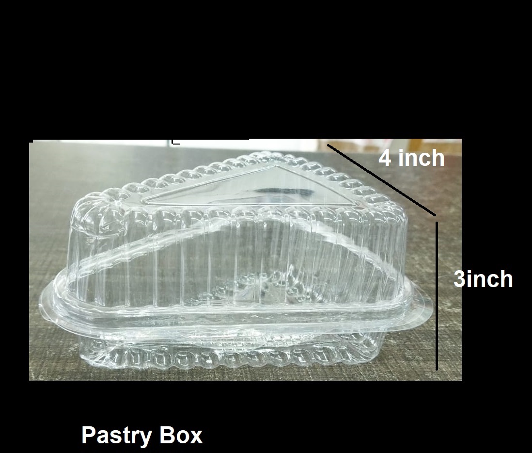 Pvc pastry container