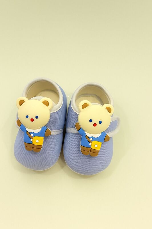 Baby Booties – Unisex Infant Shoes- Blue