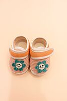 Baby Booties – Unisex Infant Shoes - Dream Daisy (Pink, 0–6M)