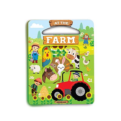 At the Farm- Window Cut Board Book