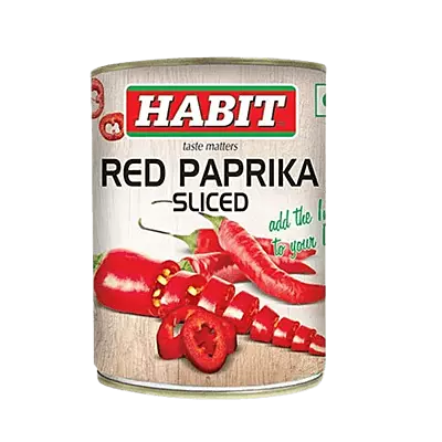 Habit - Red Paprika Sliced 2.9 Kg