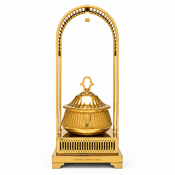 MINI HANDI GOLD UMBRELLA CHOWKI ZM